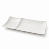 Plato rectangular con 3 molduras API Guy Degrenne