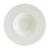 Plato Hondo Porcelana Marfil 28 cm 400 ml Loop Bonna