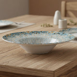 Plato Pasta Porcelana Mosaico 28 cm Luca Mosaic Bonna