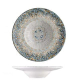 Plato Pasta Porcelana Mosaico 28 cm Luca Mosaic Bonna