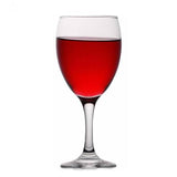 Copa de Vino Vidrio Empire 340 ml Altura 24 cm Set 6 Piezas LAV