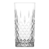 Vaso de Whisky Vidrio Odin Corte Diamante 356 ml Set 6 Piezas LAV