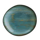 Plato Hondo Porcelana Decorada Madera 26x24.5 cm 790 ml Madera Vago Mint Bonna