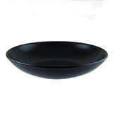 Plato Hondo Porcelana Negro Mate 25 cm 1300 ml Notte Bonna