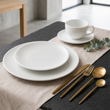 Set Vajilla Porcelana Blanca 36 Piezas Oca Schmidt