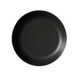 Plato Hondo Porcelana Negro Mate 24 cm Nordika Costa Verde