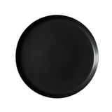 Plato Porcelana Nordika Negro Mate 22 cm Costa Verde