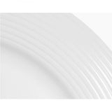 Plato Bajo Porcelana Vitrificada Duo 32 cm Costa Verde