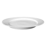 Plato Ovalado Porcelana Blanca 32x25 cm Eclipse Costa Verde