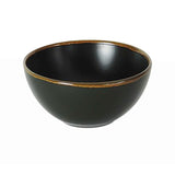 Set Vajilla Porcelana Plato y Bowl Costa Verde Gloomy 18 Piezas