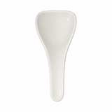Posa cuchara de porcelana blanca Set 12 piezas Stratus