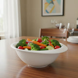 Bowl con Borde Loza Blanca 18 cm Future Stratus