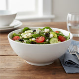 Bowl Ensaladera Loza Blanca 20 cm Stratus