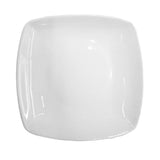 Plato Hondo Loza Blanca 25 cm Strada Stratus (6 Pcs)