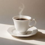 Taza de Té con Platillo Porcelana Prisma Schmidt Set 6 Piezas