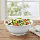 Ensaladera Porcelana Blanca 26 cm Schmidt