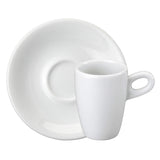 Taza Café Porcelana con Platillo 75 ml Sofia Alta Schmidt (Set 6 Piezas)