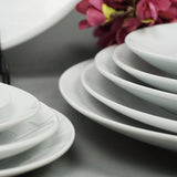 Plato Coupe Loza Blanca 23 cm Stratus Venecia