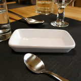 Bandeja Rectangular Porcelana para Horno 19x12 cm Stratus