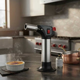 Soplete de Cocina Profesional Gas Recargable Llama Ajustable Hotery