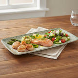 Plato Rectangular Porcelana 34x16 cm Sway Bonna
