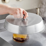 Tapa de Aluminio para Hamburguesa Cubierta Plana 20 cm Winco