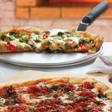 Bandeja para Pizza Borde Ancho Aluminio 40 cm Winco