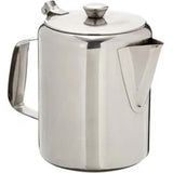 Cafetera Acero Inoxidable Doble Asa 1,9 Litros Winco