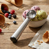 Cuchara Porcionadora de Helado N° 20 Aluminio Fundido Autodescongelante 59 ml Dechef