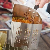 Inserto Escurridor de Pastas Acero Inoxidable Winco