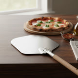 Pala para Pizza Aluminio Mango Largo 30 x 35 cm 91 cm Dechef
