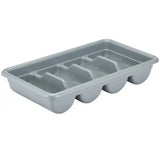 Caja Organizadora Cubiertos 4 Divisiones Polipropileno Sin BPA 30x52.5 cm Dechef