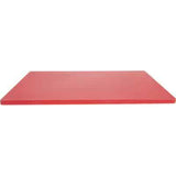 Tabla de Cortar Polipropileno Roja Carnes Rojas 45 x 61 cm Dechef
