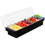 Dispensador de 5 Condimentos Base ABS con Tapa Dechef
