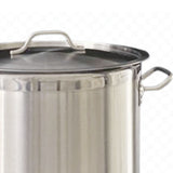 Fondo con Tapa Acero Inoxidable Difusor 40 cm 50 Lt Dechef
