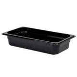 Recipiente Gastronorm Policarbonato Negro 1/3 10 cm 3,6 Litros Dechef