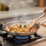 Sartén Acero Inoxidable Inducción 35 cm Dechef