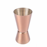 Jigger Medidor Doble Trago Acero Cobre 30/60 ml Dechef