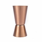 Jigger Medidor Doble Trago Acero Cobre 30/60 ml Dechef