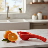 Exprimidor de Limón Manual Aluminio Esmaltado Rojo 24 cm Dechef