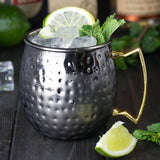 Mug Moscow Mule Acero Negro 398 ml Dechef