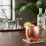Mug Moscow Mule Cobre Martillado 398 ml Dechef