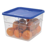 Contenedor Graduado Policarbonato con Tapa 11,4 Litros 12 Qt Dechef