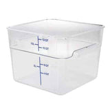 Contenedor Graduado Policarbonato con Tapa 11,4 Litros 12 Qt Dechef
