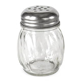 Salero Quesero Vidrio Tapa Perforada 177 ml Dechef (Set 12 Piezas)