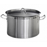 Cacerola Alta Acero Inoxidable 18/10 Fondo Sándwich 35 cm 23 Lt Dechef