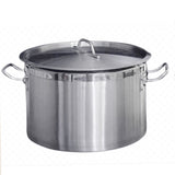 Cacerola Alta Acero Inoxidable 18/10 Fondo Sándwich 32 cm 17 Lt Dechef