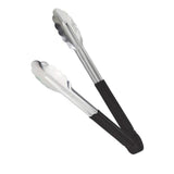 Tenaza Servidora Acero Inoxidable Mango Negro 30 cm Dechef