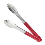Tenaza de Servicio Acero Inoxidable Mango Rojo 30 cm Dechef