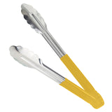 Tenaza Servidora Acero Inoxidable Mango Amarillo 30 cm Dechef